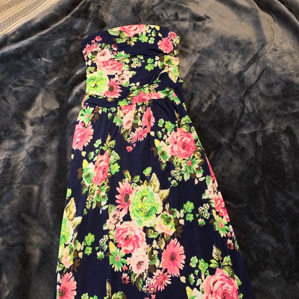Floral maxi dress